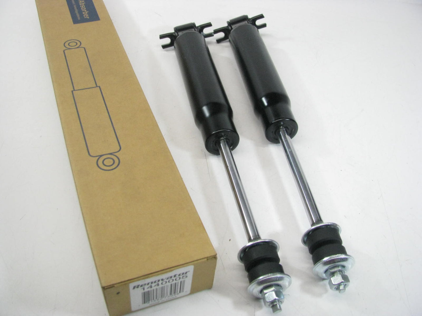 (2) Renovator 1440005 Front Suspension Shock Absorbers Struts - PAIR AS SHOWN