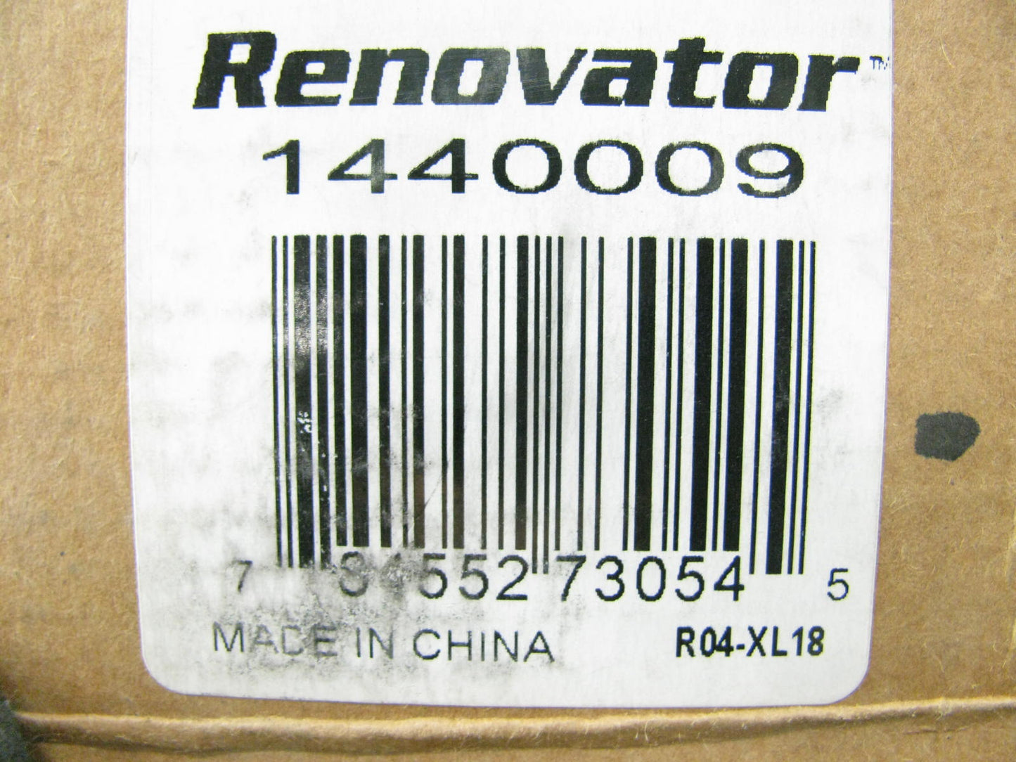 Renovator 1440009 Suspension Shock Absorber - Rear