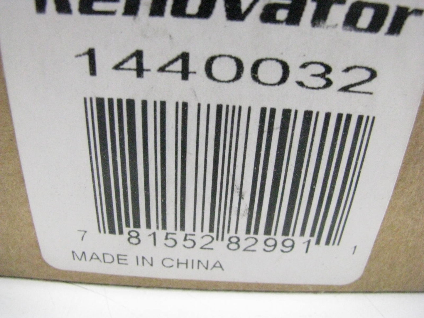 (2) Renovator 1440032 Suspension Shock Absorber - Rear