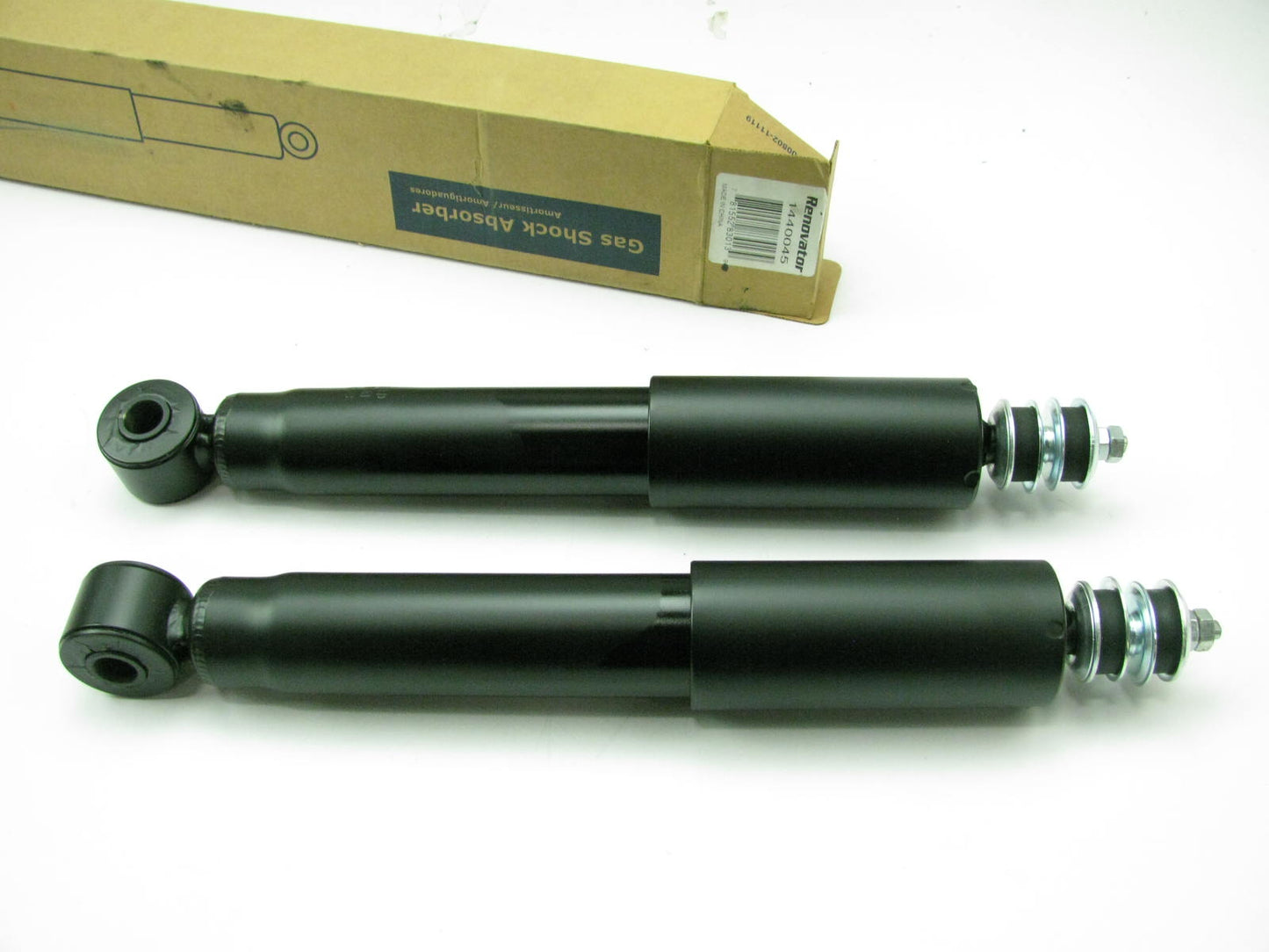 (2) Renovator 1440045 Suspension Shock Absorber - Front