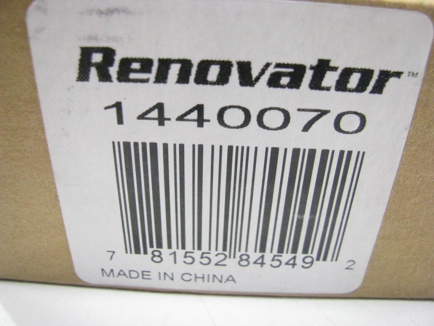 (2) Renovator 1440070 Rear Suspension Shock Absorber 2002-2007 Buick Rendezvous