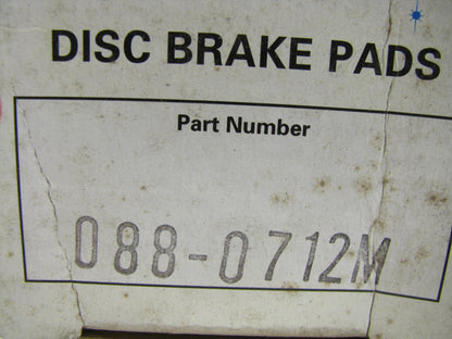 Repco 088-0712M Front Brake Pad Set - Semi-Metallic For 1977-1982 Porsche 924