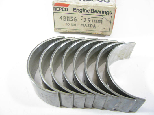 Repco 4B1156-25MM Connecting Rod Bearings .25mm 1976-1978 Mazda 1.3L-L4