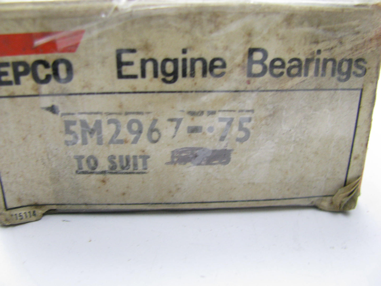 Repco 5M2967-75 Main Bearings .75mm For 1974-1982 Datsun 1.2L 1.3L 1.4L 1.5L