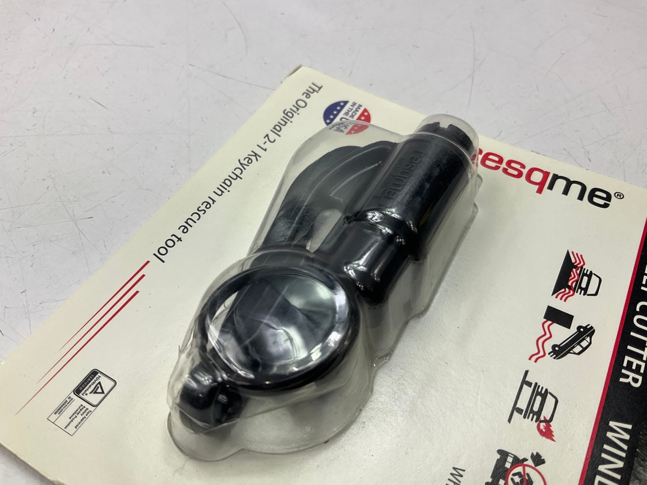 The Original Emergency Keychain Car Escape Tool, Seatbelt Cutter Window Breaker