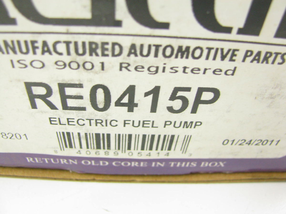 Retech Pump Retech RE0415P Remanufactured Electric Fuel Pump – Spark Surplus Auto Parts