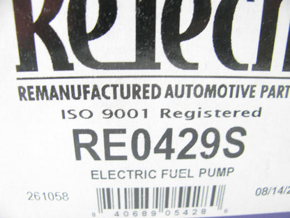 Retech RE0429S Remanufactured Fuel Pump Module Assembly