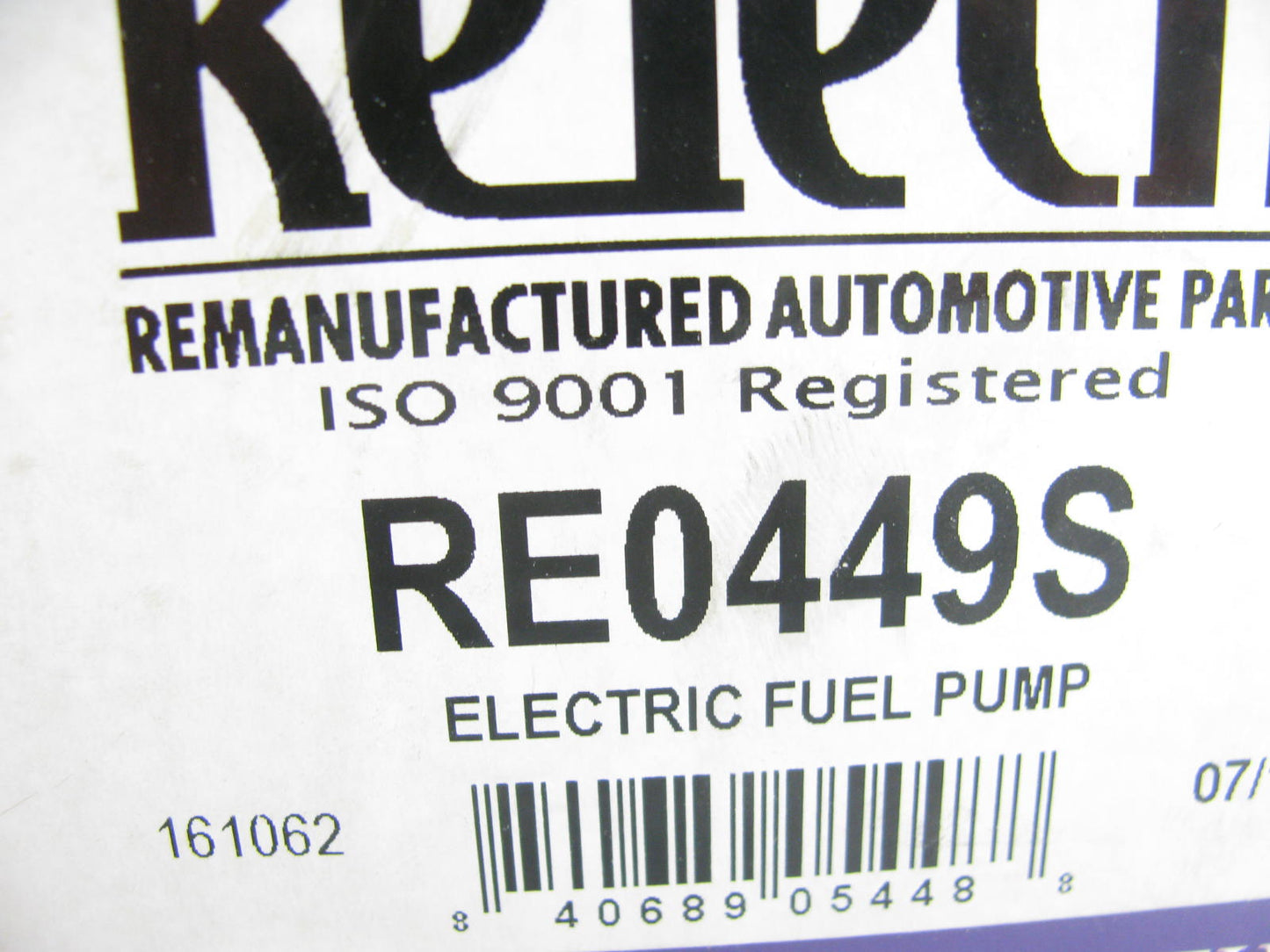 Retech RE0449S Remanufactured Fuel Pump Module Assembly