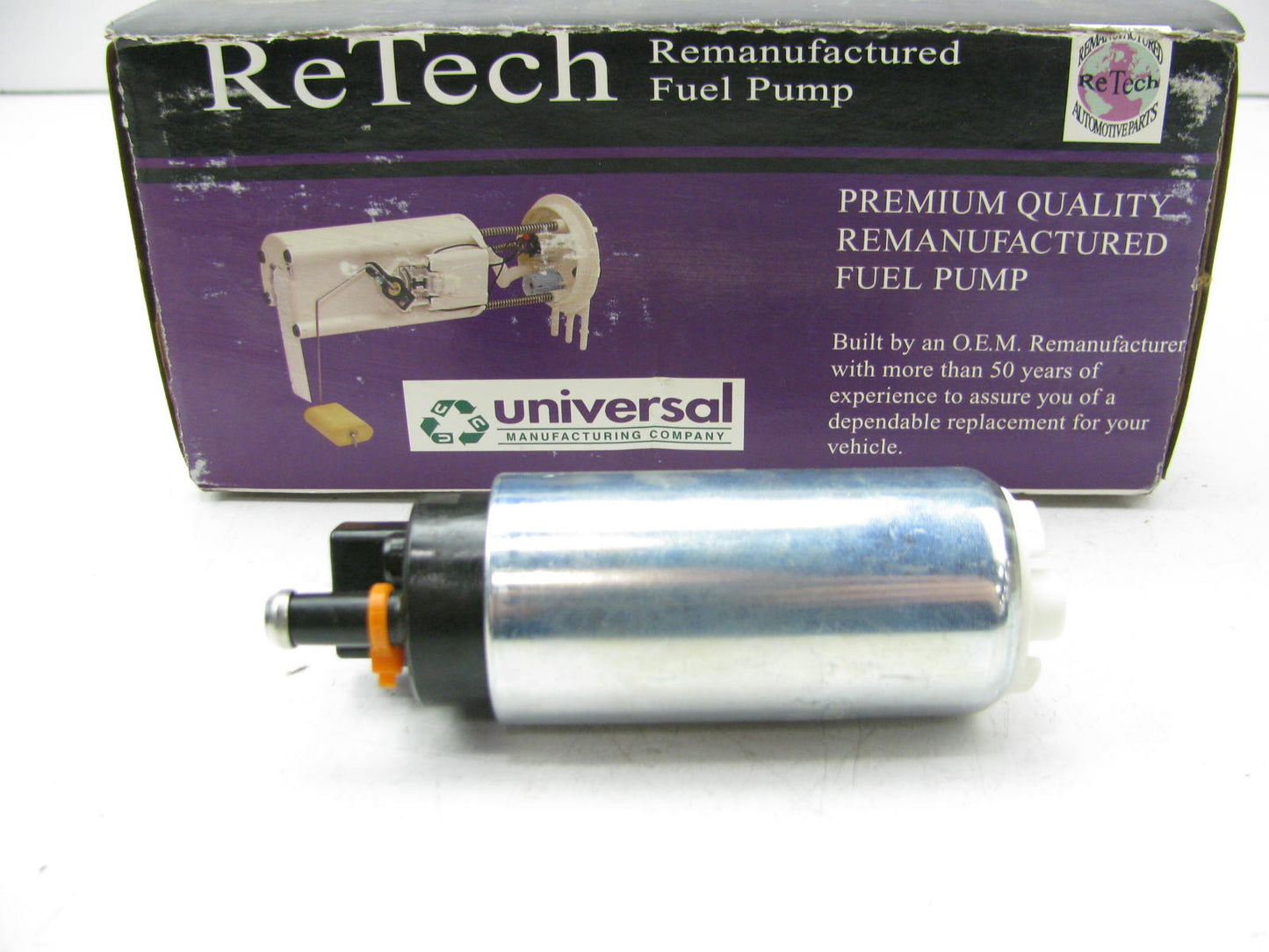 Retech RE0821P Reman Electric Fuel Pump For 1999-2002 Mercury Villager