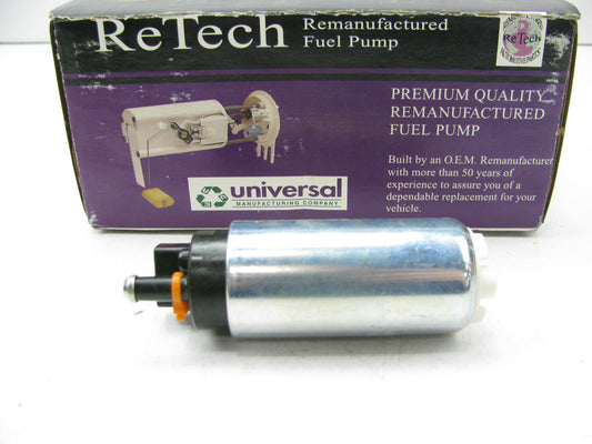 Retech RE0821P Reman Electric Fuel Pump For 1999-2002 Mercury Villager