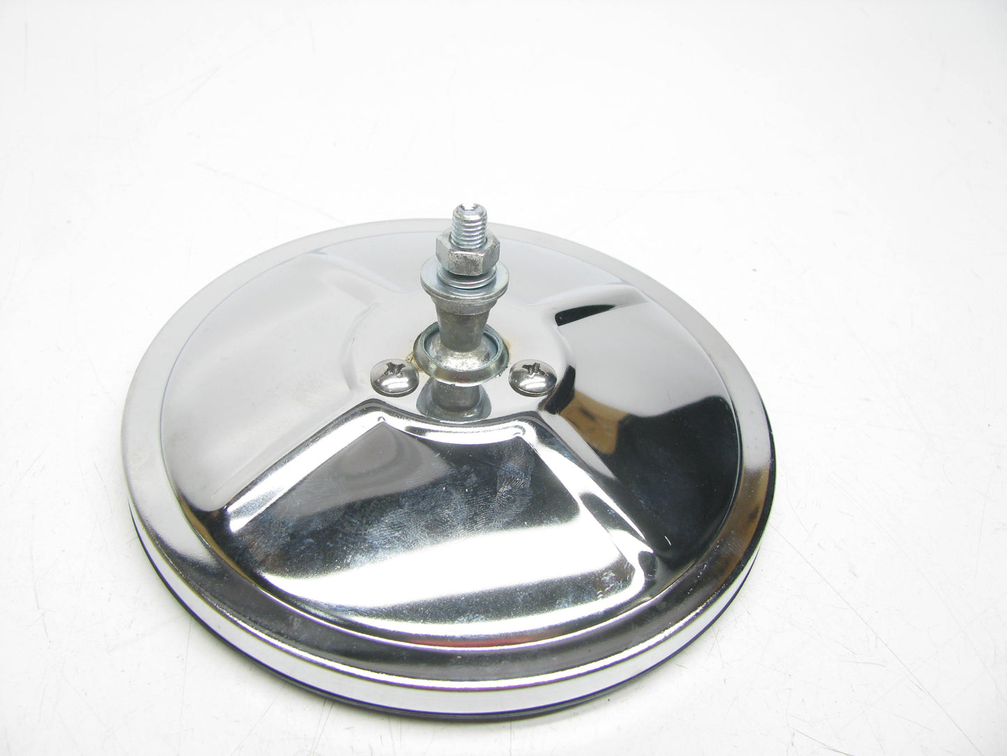 Retrac 93  Round 5'' Convex Mirror Center Ball Mount Chrome Plated.