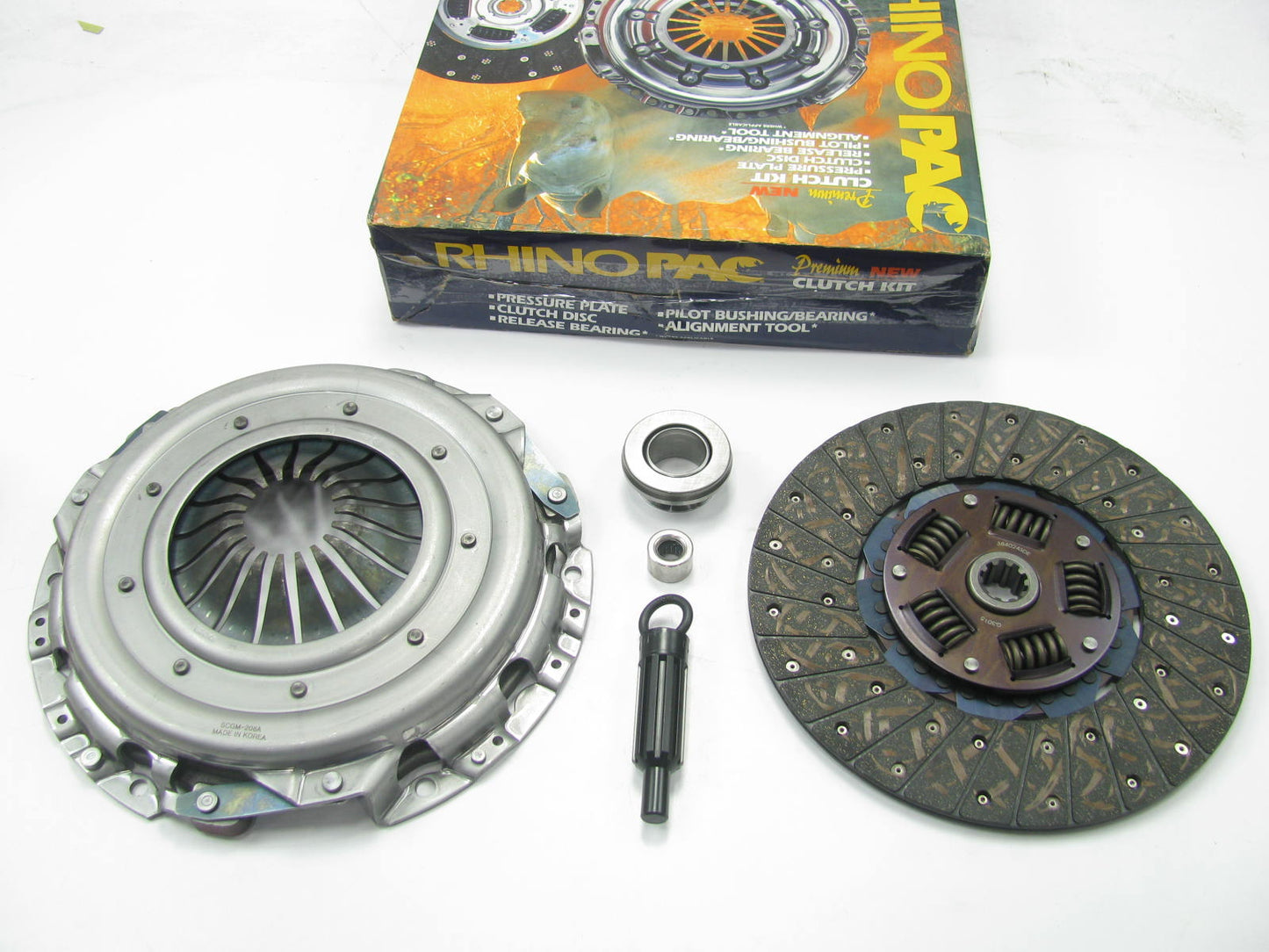 Rhino Pac 04-064 Clutch Kit - 11-7/8'' Diameter X 1-1/8'' Input X 10T Spline