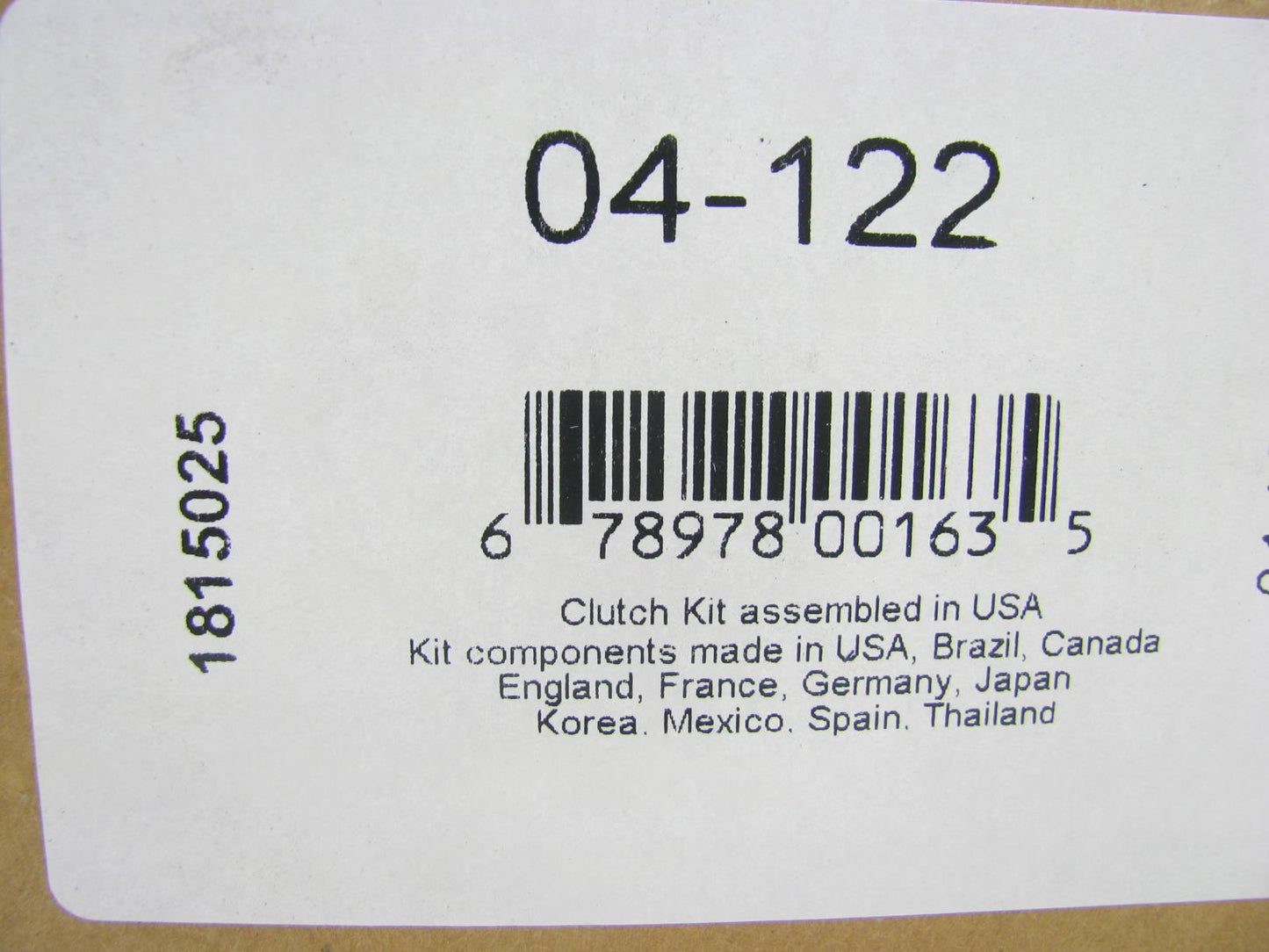 Rhino Pac 04-122 Clutch Kit - 12'' Diameter X 1-1/8'' Input X 10T Spline