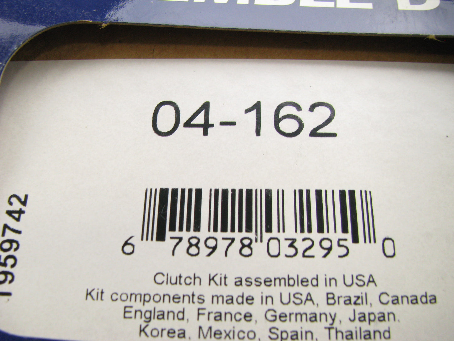Rhino Pac 04-162 Clutch Kit Clutch Set