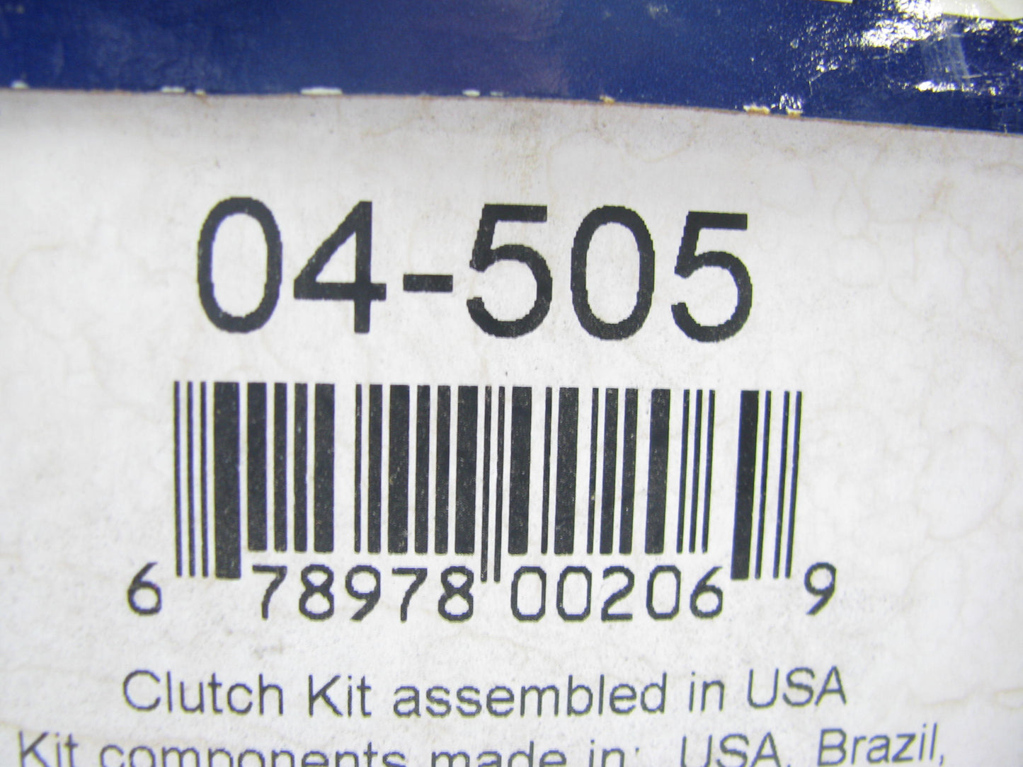 Rhino Pac 04-505 Clutch Kit - 11'' Diameter X 1-1/8'' Input X 10T Spline