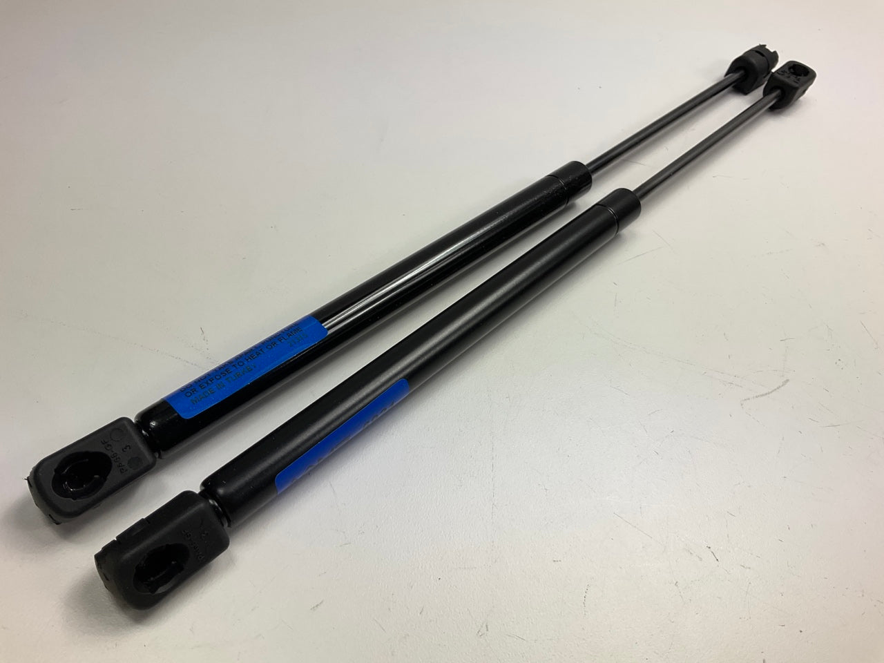 (2) Rhino Pac 6924 Universal Lift Support Strut, 15'' Extended, 9.34'' Comp, 26lbs