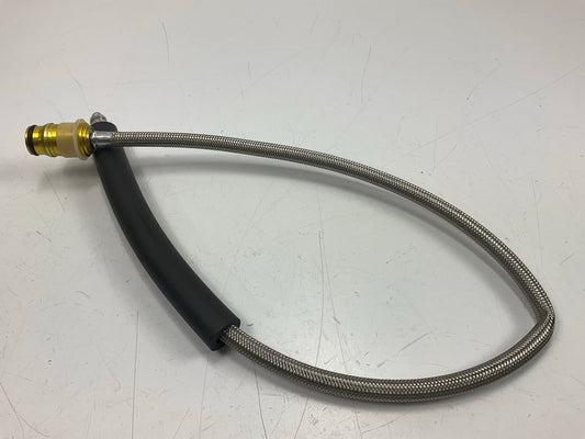 Rhino Pac H0430 24'' High Flow Braided Steel Hydraulic Clutch Line Hose T56 Trans