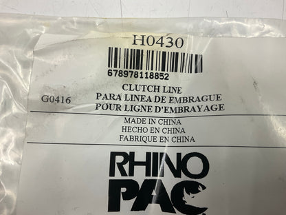 Rhino Pac H0430 24'' High Flow Hydraulic Clutch Line Hose - 98-02 Camaro Firebird