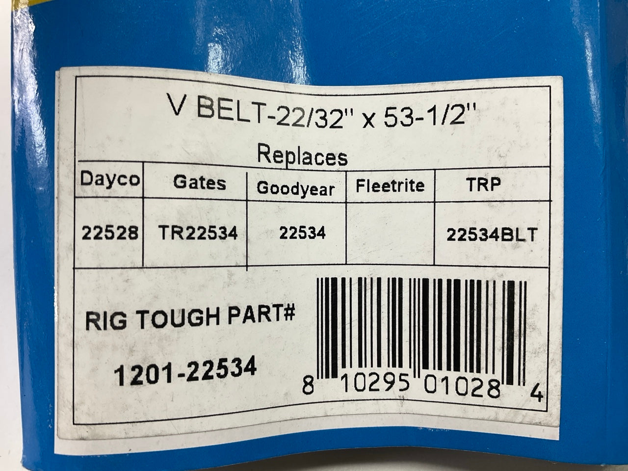 Rig Tough 1201-22534 Truck & Bus Accessory Drive Belt