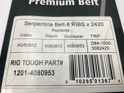 Rig Tough 1201-4080953 Serpentine Belt