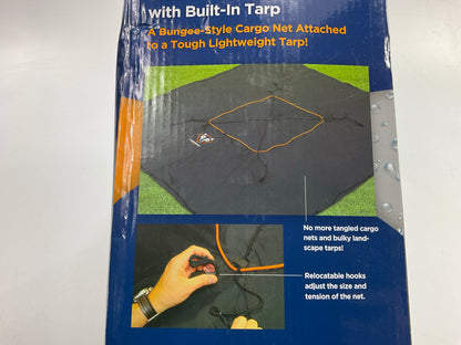 Rightline Gear 100T60 Weatherproof Truck Bed Cargo Net With Built-In Tarp