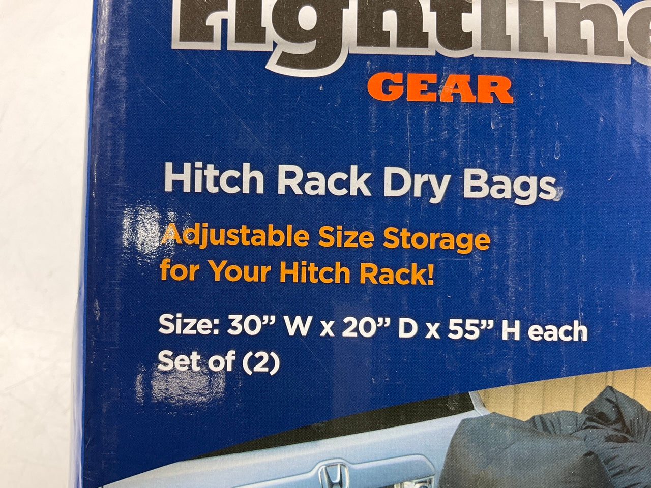 Rightline Gear 100T62 Waterproof Car Hitch Cargo Carrier Bags, Black (2 Pack)