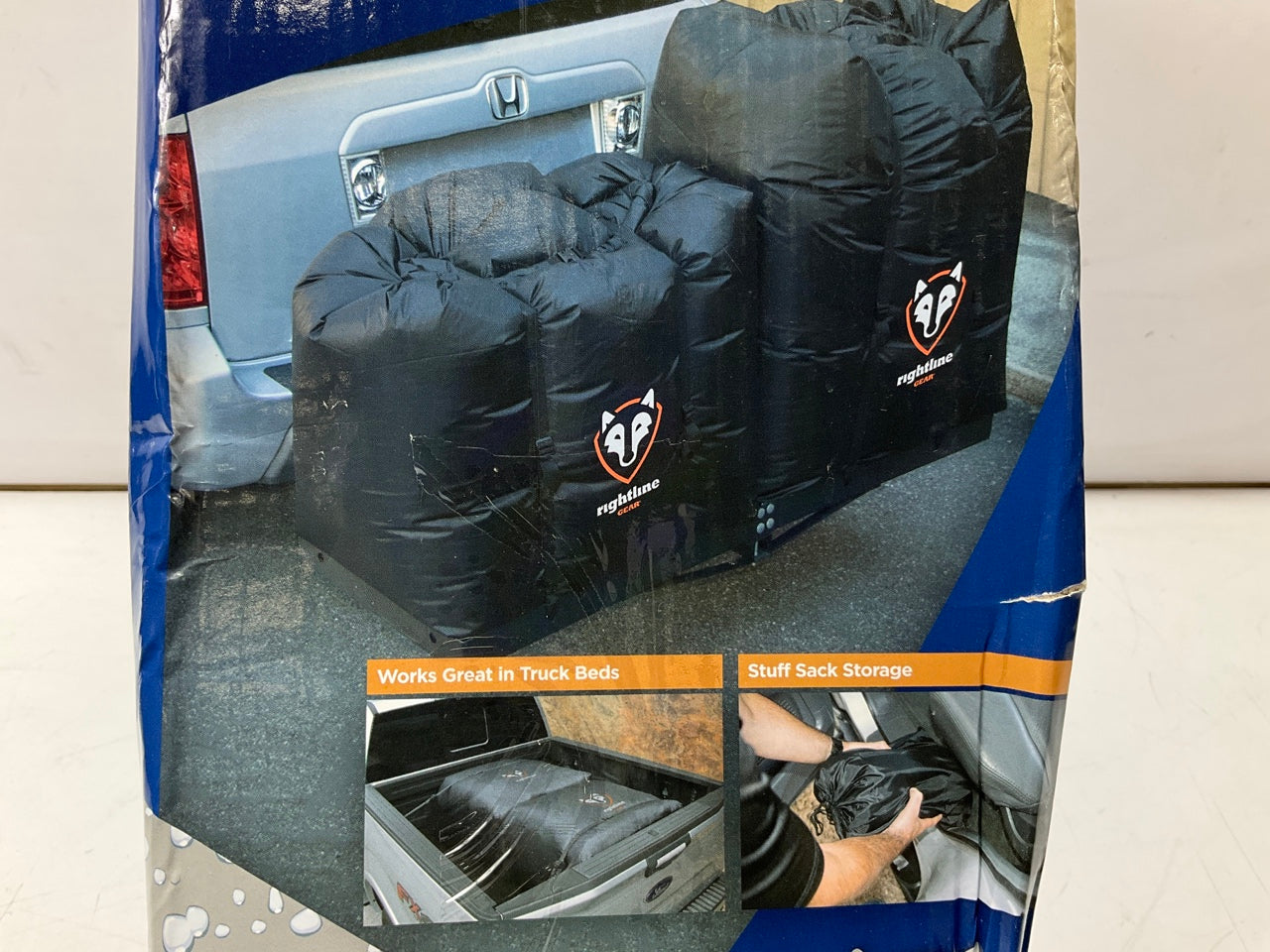 Rightline Gear 100T62 Waterproof Car Hitch Cargo Carrier Bags, Black (2 Pack)