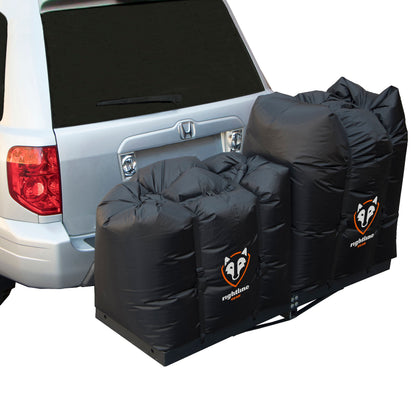 Rightline Gear 100T62 Waterproof Car Hitch Cargo Carrier Bags, Black (2 Pack)