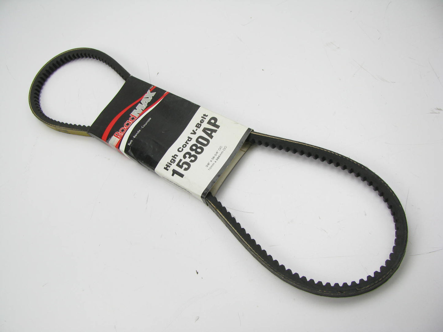 Roadmax 15380AP Accessory Drive Belt - 0.44'' X 38.00'' - 36 Degree