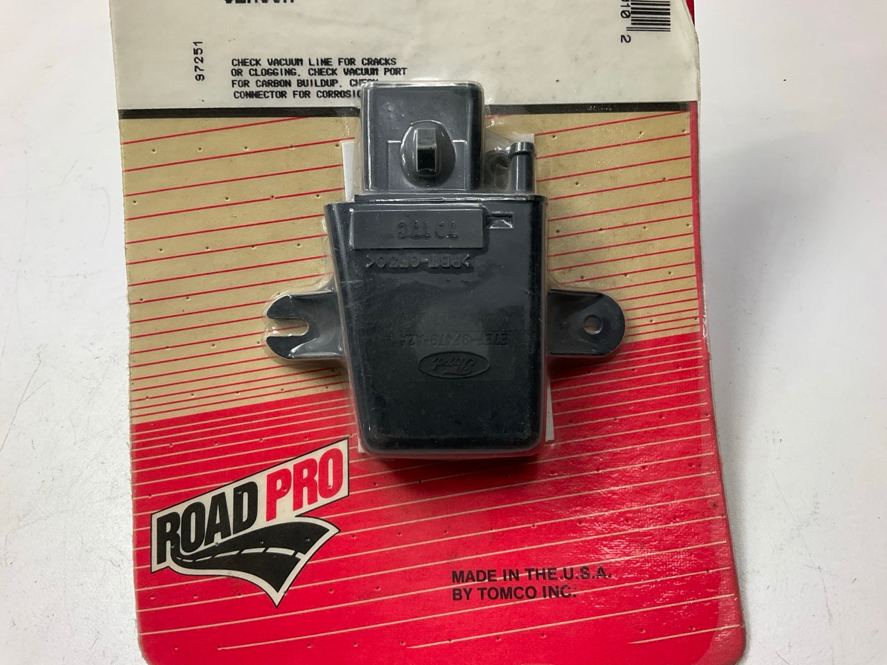 Roadpro 18010 MAP Manifold Absolute Pressure Sensor