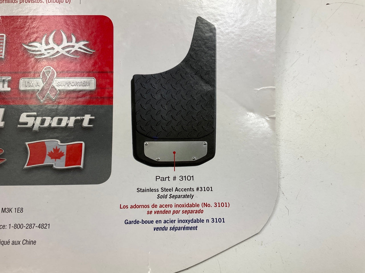Roadsport 3103 Big Mudder Extreme Splash Guards Mud Flaps
