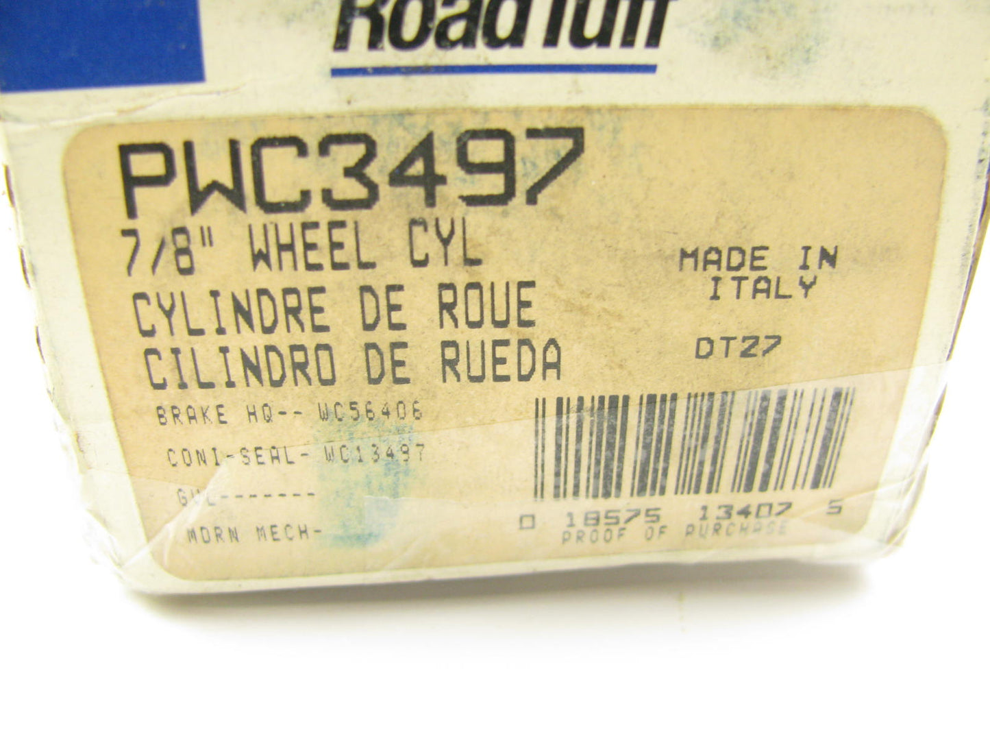 Roadtuff PWC3497 Drum Brake Wheel Cylinder - Rear Left / Right