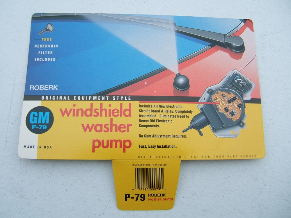 Roberk P79 Windshield Washer Pump