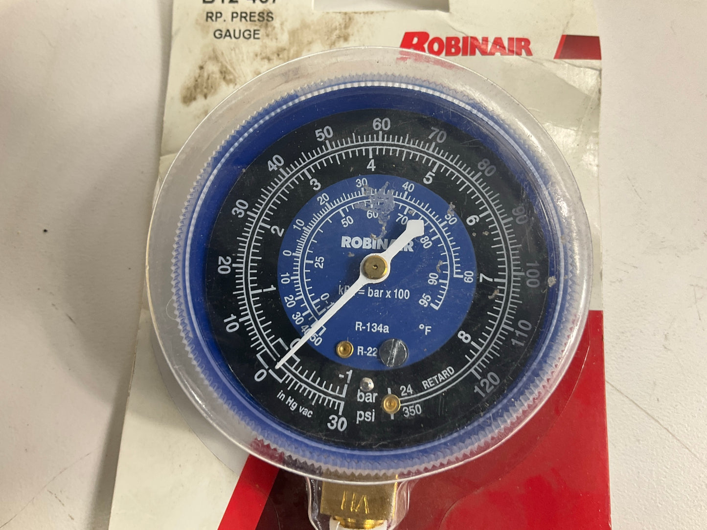 Robinair 11794 Low Side, Universal Compound Replacement Gauge For 134a