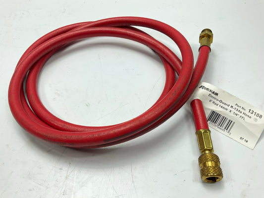 Robinair 13188 High Side Conversion Hose 6' Red 14mm X 1/4'' FFL Adapter