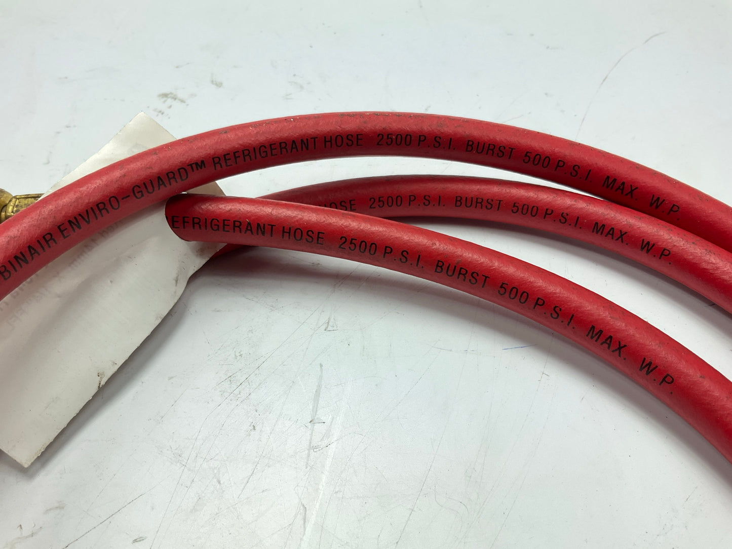 Robinair 13188 High Side Conversion Hose 6' Red 14mm X 1/4'' FFL Adapter