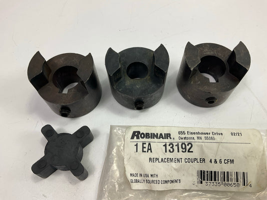 Robinair 13192 Replacement Coupling Coupler - 4, 6 & 10 CFM Vacuum Pumps