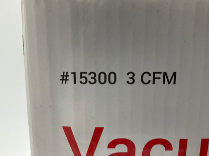 Robinair 15300 VacuMaster Economy Vacuum Pump - 2-Stage, 3 CFM