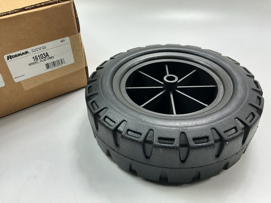 Robinair 16103A - Flat Free A/C Cart Replacement Wheel, 10'' Pneumatic Wheel