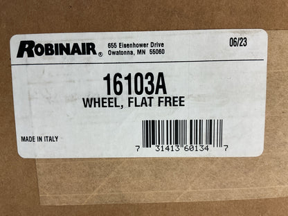 Robinair 16103A - Flat Free A/C Cart Replacement Wheel, 10'' Pneumatic Wheel