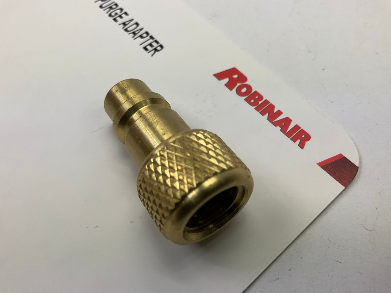 Robinair 16301 Low Side Tank Adapter - 1/2 Acme Female X Low Side 134A Male