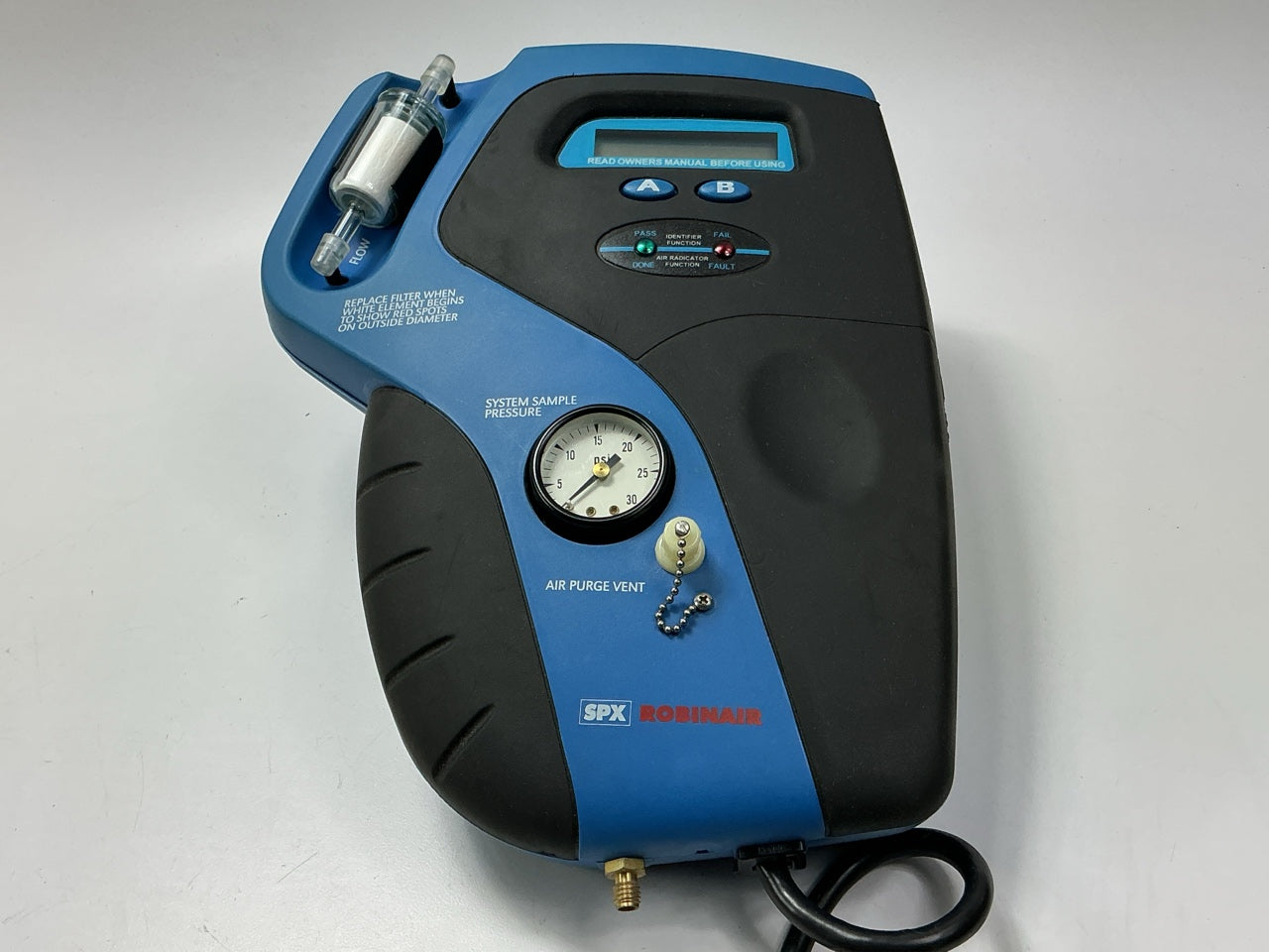 DAMAGED TUBE As Is NEW Robinair 16910 A/C System Refrigerant Analyzer Identifier