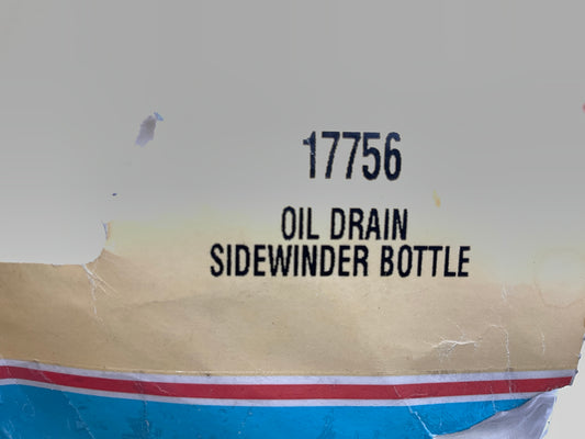 Robinair 17756 12 Oz (360ml) Oil Drain Bottle For Sidewinder Cart