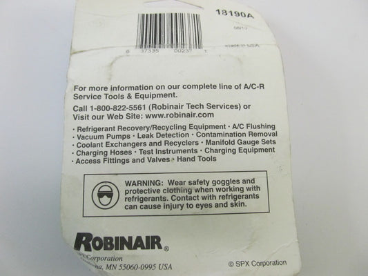 Robinair 18190A Low Side 134A Service Coupler