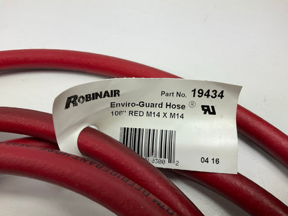 Robinair 19434 Enviro-Guard High Side Red 96'' Hose For 134A
