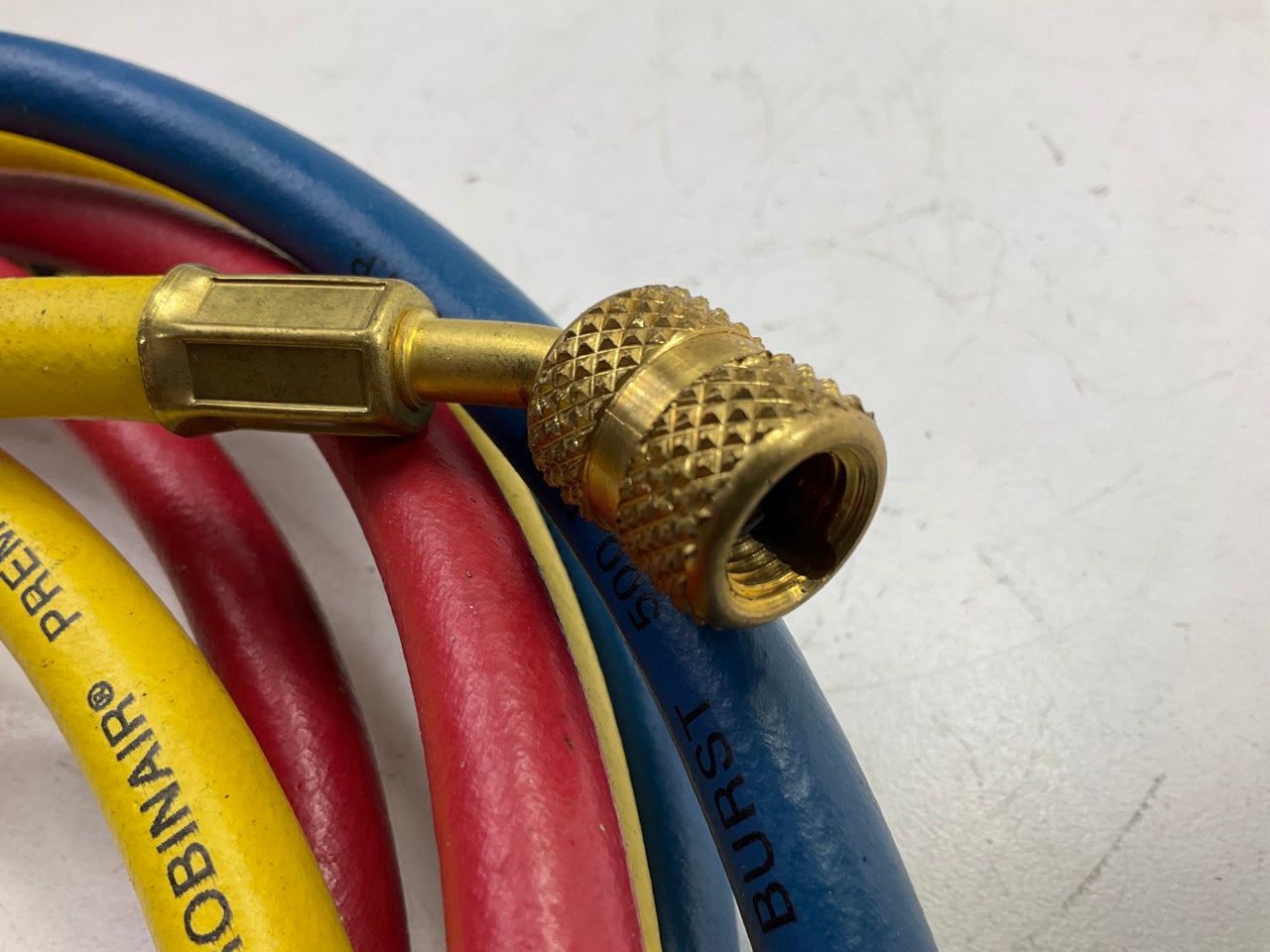Robinair 30072 Yellow, Blue, Red Standard Hose Set, 72'' Length, 1/4''