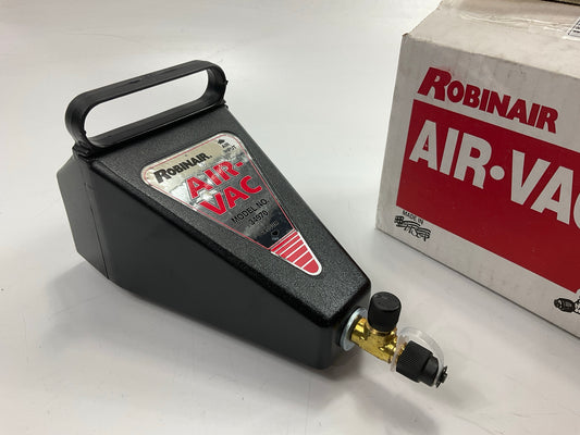 Robinair 34970 Air Vac Compressed Air Evacuation System Pump For 12 And 134a