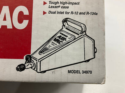 Robinair 34970 Air Vac Compressed Air Evacuation System Pump For 12 And 134a