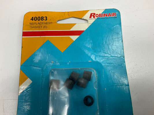 Robinair 40083 Replacement Gasket For 1/4'' Charging Hose - Pack Of 6 Seals