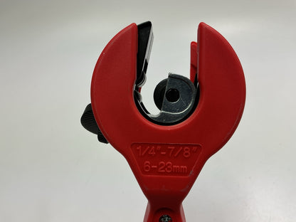 Robinair 42080 Ratcheting Tubing Tube Cutter For 1/4'' To 7/8'' OD Pipe And Tubing